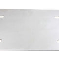 V-Twin 42-0221 Chrome 4.75" x 8" License Plate Frame Backing Plate Smooth Style
