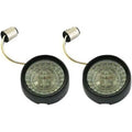 Custom Dynamics Black Smoke ProBEAM Ringz Bullet Bezel LED Turn Signal 1157 US