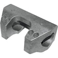 LA Choppers LA-7415-00 Raw Handlebar Clamp Kit for 1" Harley
