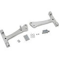 Drag Specialties Chrome Passenger Floorboard Mount Kit for Harley Fxd 06-17