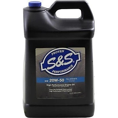 S&S Cycle 153749 2.5 Gallon High Performance Synthetic 20W-50 Engine Oil