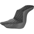 Saddlemen Black Lattice Stitch Seat for 18-22 Harley Low Rider & Sport Glide