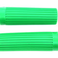 V-Twin 28-0170 Green Replica Rib Style Hand Grip Set