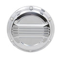 V-Twin 42-1374 Chrome Air Flow Derby Cover for Sportster 04-22