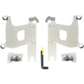 Memphis Shades MEK1975 Polished Bullet Fairing Mount Kit Flst 86-17 w/o Lightbar