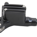 V-Twin 23-0007 Black Handlebar Master Cylinder for 9/16" Custom Use