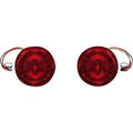 Custom Dynamics PB-RR-JAE Red LED Turn Signals with Red Lenses Jae Base