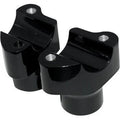 Drag Specialties Black 1-1/2" Buffalo Risers for Harley 1" Application