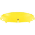 Klock Werks 4" Yellow Ice Kolor Flare Windshield for Harley FLHT/FLHX 14-22