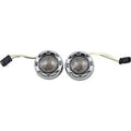 Custom Dynamics Chrome Smoke ProBEAM Bullet Ringz 1157 Jae Front Turn Signals