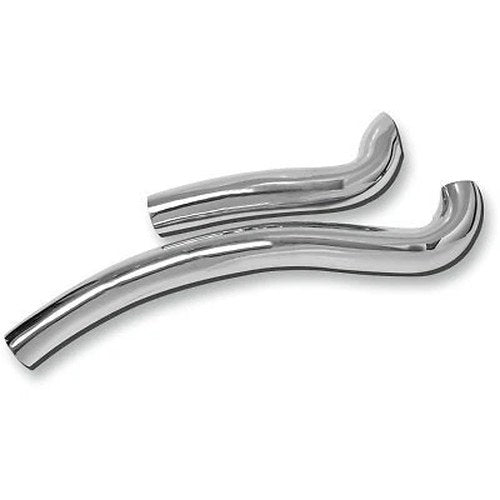 Bassani Chrome Heat Shields for Sportster Radial Sweepers