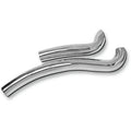 Bassani Chrome Heat Shields for Sportster Radial Sweepers
