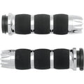 Avon Grips AIR-90-FLY-EX Chrome Excalibur Air Cushioned Grips for Tbw Electronic