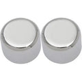 Drag Specialties 1510-0318 Chrome Short Magnetic Docking Points Covers
