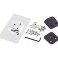 Biker's Choice 490002 Chrome Laydown Tilt License Plate Frame Mount for Harley