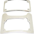 Custom Dynamics Chrome Turn Signal Eliminator Kit for Harley Touring 09-23