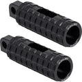 Arlen Ness 400-034 Black SpeedLiner Footpegs for Harley Standard Male Mount