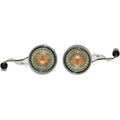 Custom Dynamics Chrome Smoke ProBEAM Ringz Bullet Bezel LED Turn Signal Hdi 1156