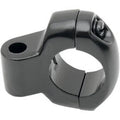 Drag Specialties 0641-0109 Black Mirror 1" Clamp for Custom Mounting Sold Each