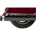 Bassani Black 4" Slip-On Quick Change Series Muffelrs for 95-16 Touring