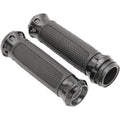 Performance Machine Black Overdrive Custom Hand Grips for Harley Electronic Tbw