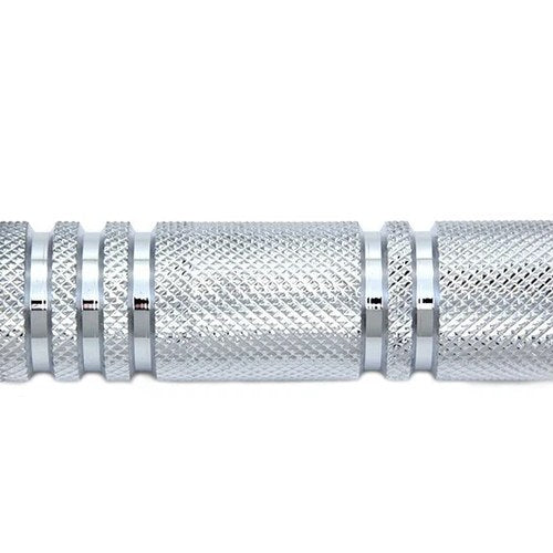 V-Twin 21-0357 Chrome Knurled Five Grooved Shifter Peg for Harley