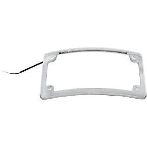 Custom Dynamics LPF-RAD-C-LP Chrome Radius LED License Plate Frame