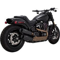 Vance & Hines 46547 Black Hi-Output Slip-On Mufflers for 18-20 Fat Bob