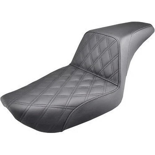 Saddlemen Black LS Step-Up Seat for Harley Fxd Dyna 96-03 (except Fxdwg)