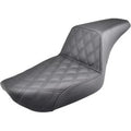 Saddlemen Black LS Step-Up Seat for Harley Fxd Dyna 96-03 (except Fxdwg)