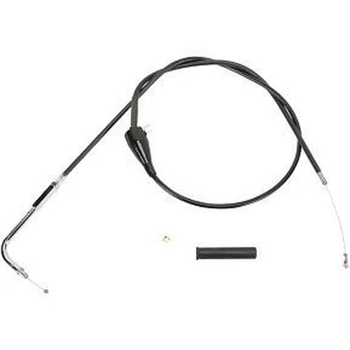 Drag Specialties 0651-0184 Black Vinyl Idle Cable 46"
