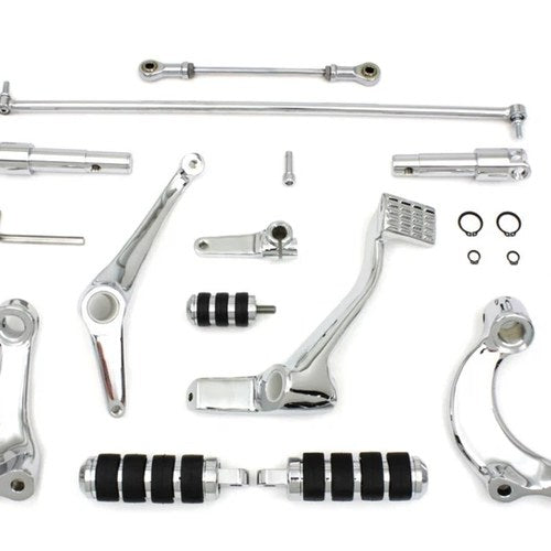 V-Twin 22-0900 Chrome Standard Forward Control Kit for Harley Sportster 06-13