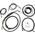 LA Choppers LA-8056KT3-13M Black Midnight Complete Cable Kit for 12-14" Apes