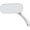 Drag Specialties 1901-0026 Chrome Oval Mirror (SOLD Each) fits Left or Right