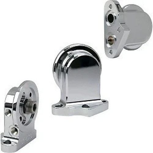 S&S Cycle Chrome Oil Filter Mount for 99-06 Harley Twin Cam (except 06 Dyna)