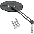 Drag Specialties Arlen Ness Black Stealth I Blue Mirror for Harley (SOLD Each)