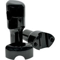 LA Choppers LA-7402-03B Black 3" Risers for 1" Harley Handlebars