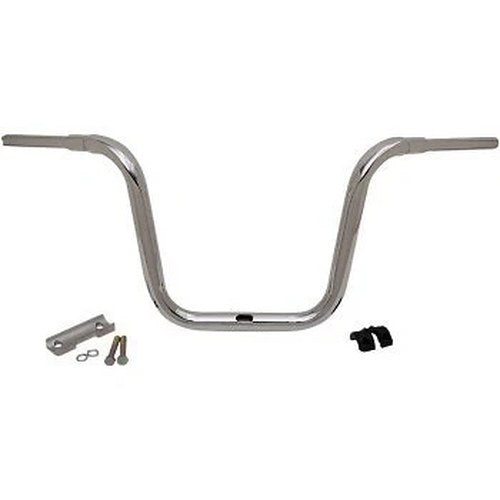 LA Choppers Chrome 14" 1-1/2" Grande Traditional Ape Hanger Handlebar 15-22 Fltr