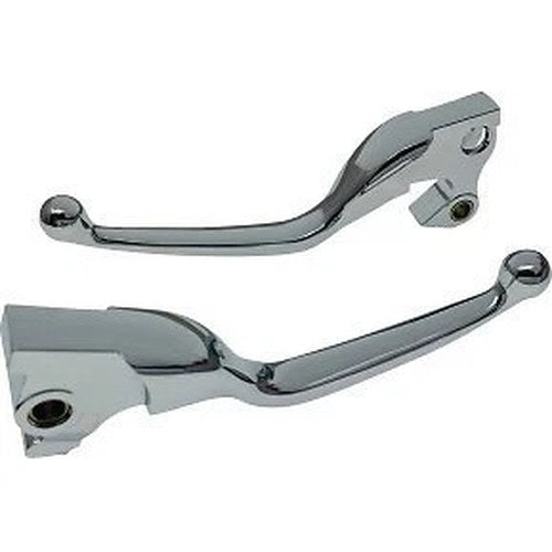 Drag Specialties 0610-2312 Chrome Narrow Lever Set for Sportster 14-22