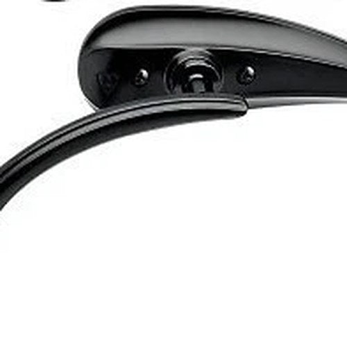 Arlen Ness 13-400 Black Micro-Mirror Rad II Teardrop Left Side Only Sold Each