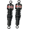 Burly Brand B28-1202B Black 10.5" Slammer Shocks for 91-17 Dyna