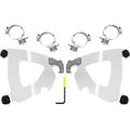 Memphis Shades HD MEB2059 Road Warrior Trigger-Lock Mount Kit- Black - XL