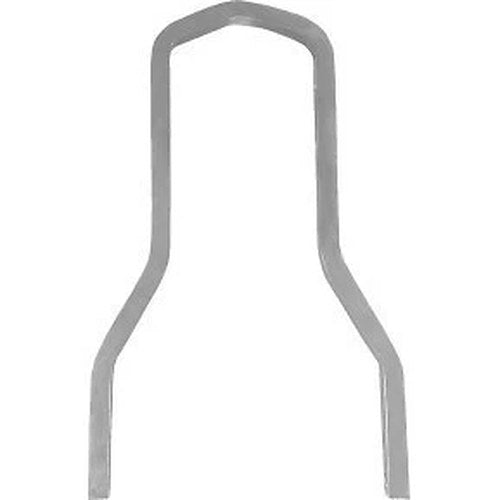 Drag Specialties 1501-0782 Square Sissy Bar - Chrome - 10.2"H x 8.2"W