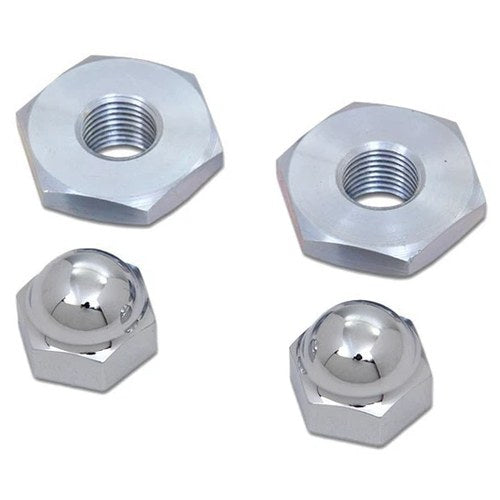 V-Twin 49-0524 Spring Fork Rod Top Nut Set