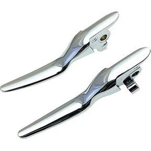 Drag Specialties 0610-2261 Custom Lever Set- Lsr - Chrome