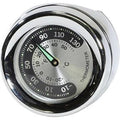 Drag Specialties 2212-0726 Chrome Handlebar Mounted Thermometer For 1.25" Bar