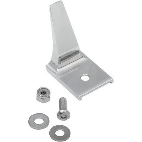 Drag Specialties 0510-0221 Chrome Easy Find Kickstand Extension - 07-17 Softail