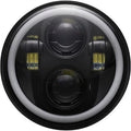 Custom Dynamics CD-575-H-B Black 5.75" LED Halo Headlamp