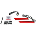 Custom Dynamics CD-LATCH-BCM-R Red Saddlebag Latch LED Lights for Touring 14-23