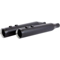 Khrome Werks Black Turbine Tip 4.50" HP-Plus Slip-On Mufflers for 17-24 Touring